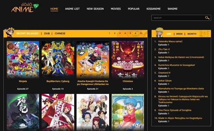 toonstream in anime list