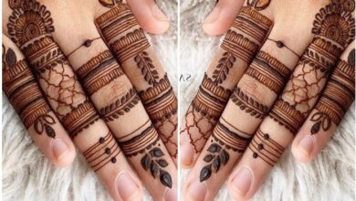 stylish mehndi design